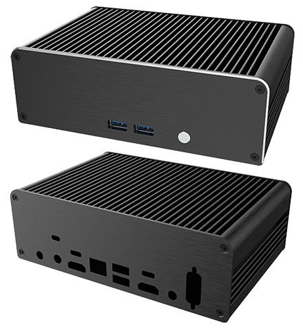 Akasa Newton CTN enclosure (for Intel NUC11 i3) <b>[A-NUC75-M1B]</b>