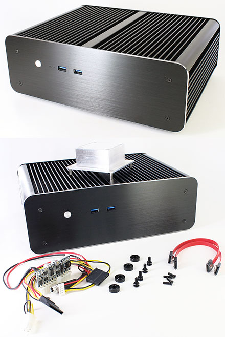 Akasa Euler MX Mini-ITX enclosure (A-ITX25-M1B)