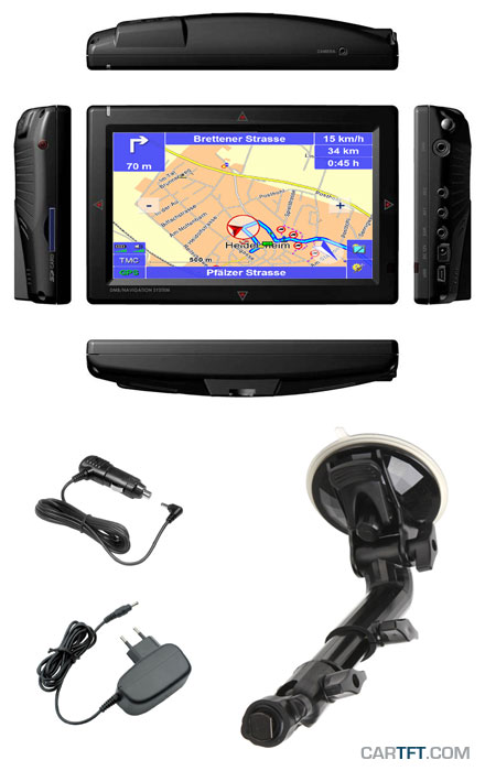 [CTFPND-1] 7" PND Truck Navigator 7.0 DACH (Bluetooth, FM Modulator, TMC)