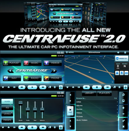 Centrafuse V2.0 NAV (Europa) [<b>Upgrade-DVD fr Besitzer von Centrafuse XLE</b>]