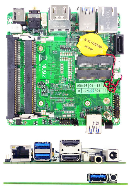 Jetway NU92-4300U (Intel Haswell-U)