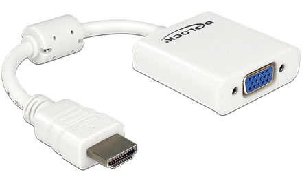 HDMI(HDMI-A)-zu-VGA Konverterkabel (Delock 65346)